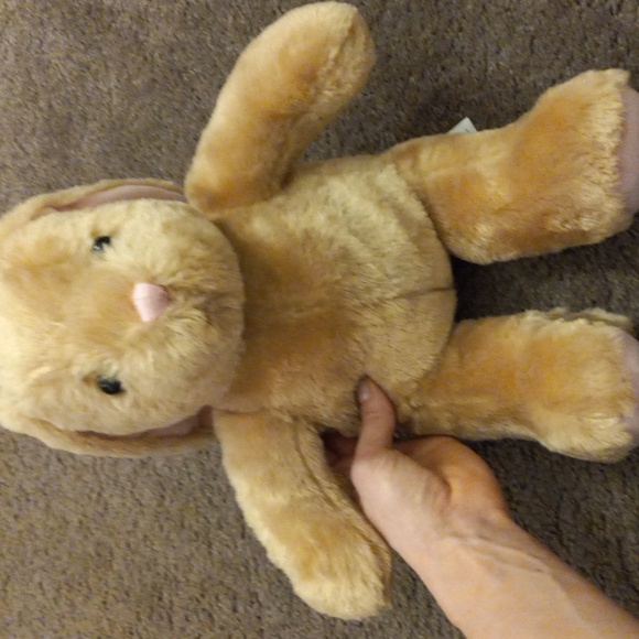 Simple Easter Bunny, brown, bundle to another item for $4 - Picture 1 of 3